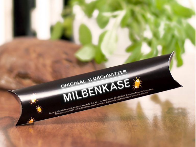 MilbenkäseRolle Das Original Würchwitzer Milbenkäse Der